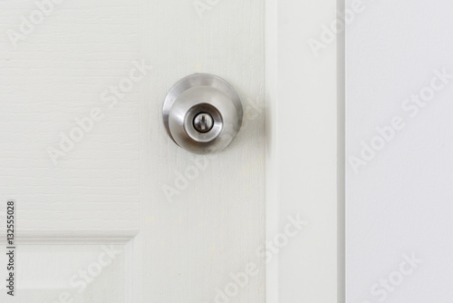 a handle on a door © nipastock