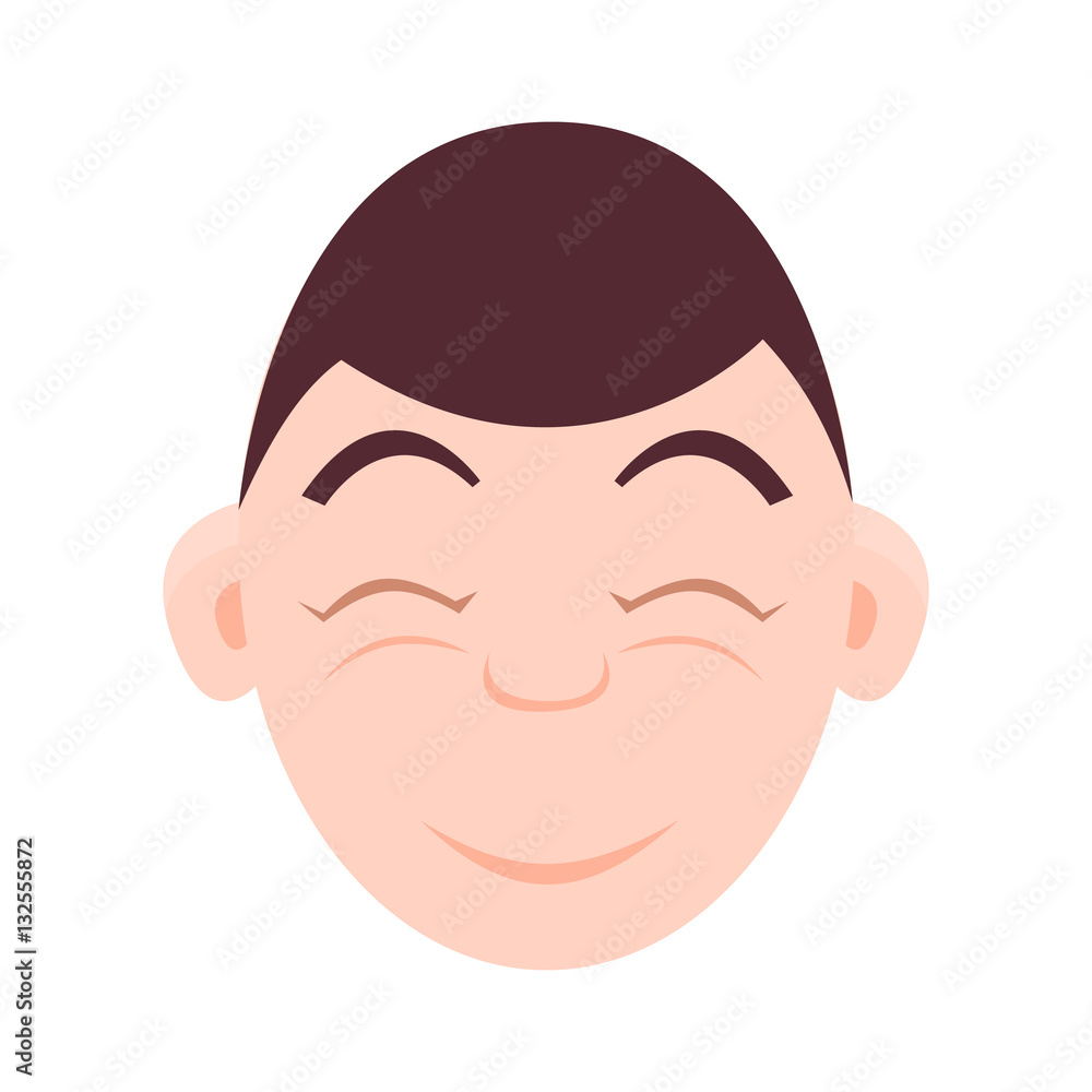 Cute child emotion, faces, kid icon avatar Cute child emotion, faces, kid icon avatar