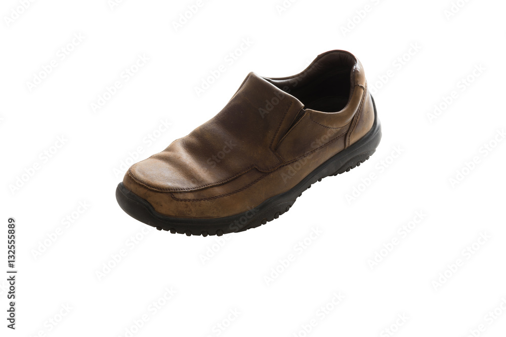 Brown leather men's shoes Brown leather men's shoes