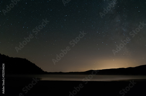 Milky-way over a lake