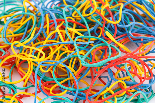 Colorful rubber bands © RUZANNA ARUTYUNYAN