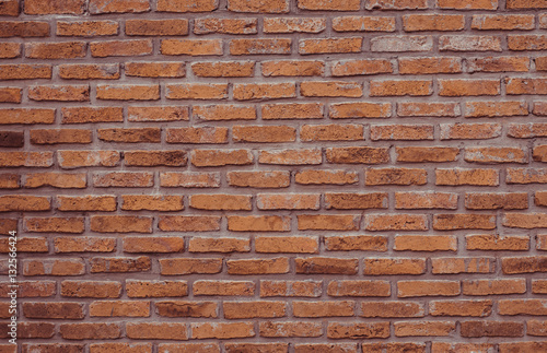 Old brick wall texture background with vintage tone