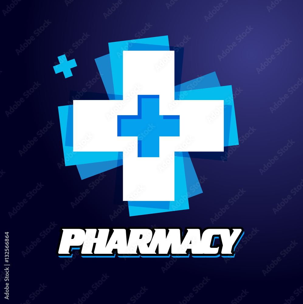 Fototapeta premium template design logo Medical