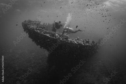 redsea diving photo