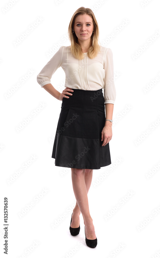 full length portrait of a young pretty woman full length portrait of a young pretty woman