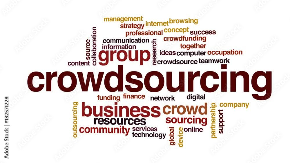 Crowdsourcing animated word cloud. Crowdsourcing animated word cloud.