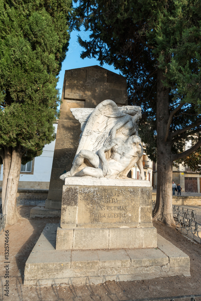 Estátua, Úbeda, Jaen, Andalucía, España