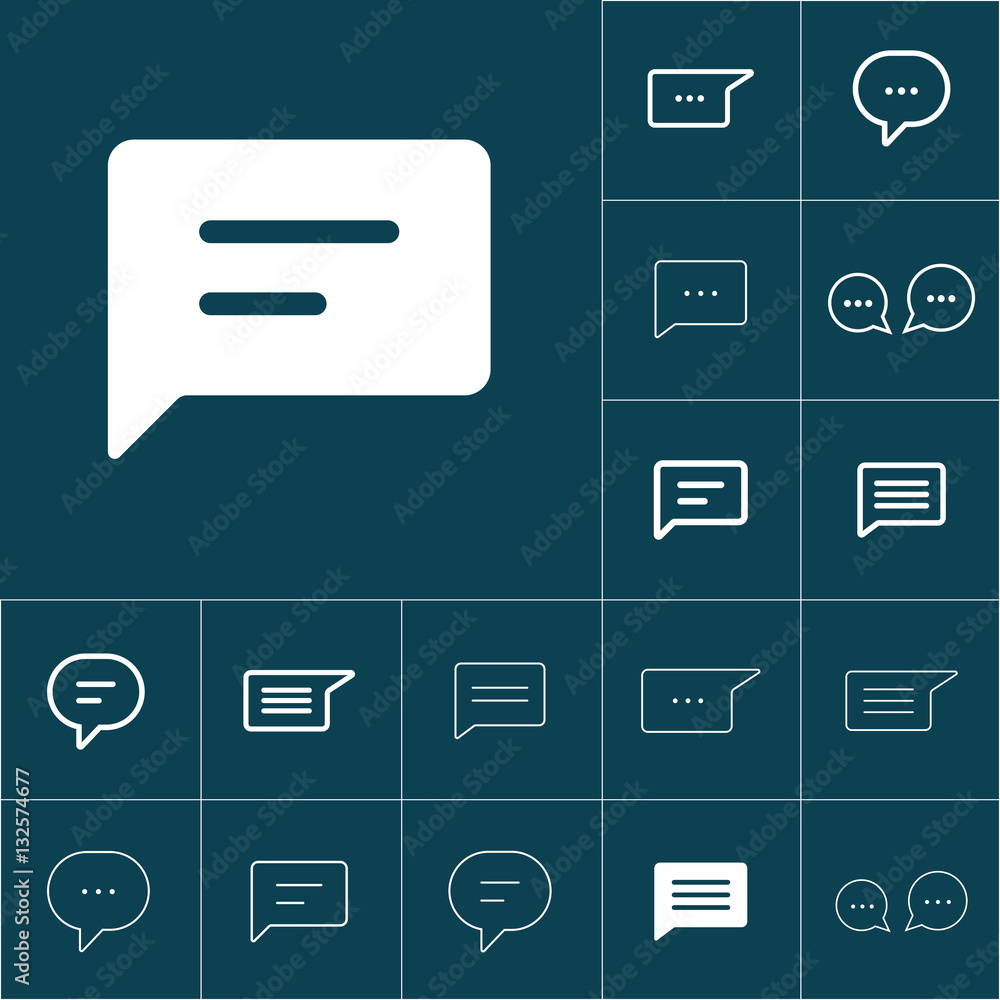 chat, speech, comment, chatting icon on blue background, dialbox chat, speech, comment, chatting icon on blue background, dialbox