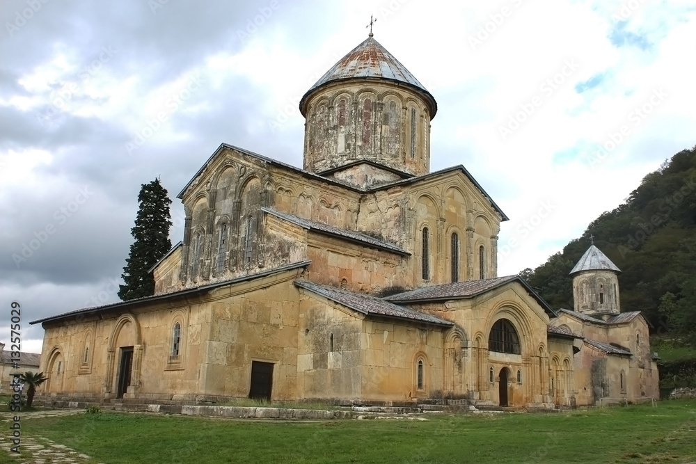 Old orthodox monastery Gelati near Kutaisi - Georgia. Unesco place