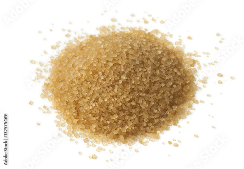  Heap of natural brown sugar