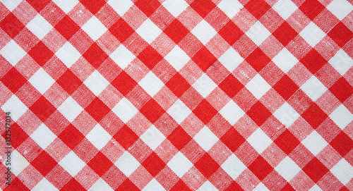 Red and White Plaid textile Fabric texture