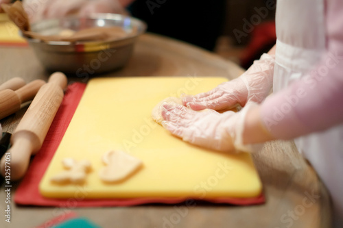 open culinary workshop. children cookies