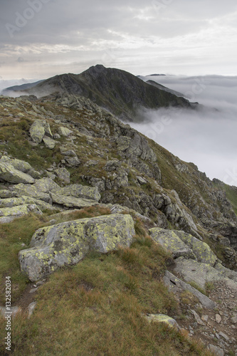 landscape of lower tatra mountains