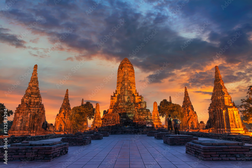 Φωτογραφία Old Temple wat Chaiwatthanaram of Ayutthaya Province( Ayutthaya Historical Park