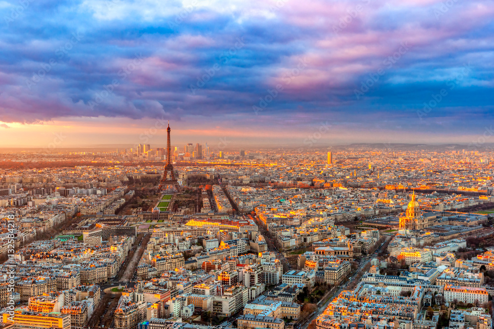Eiffel tower, Paris.