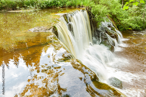 view of geratser waterfall