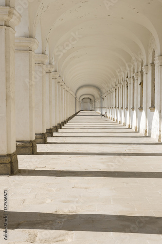 old historical european archway