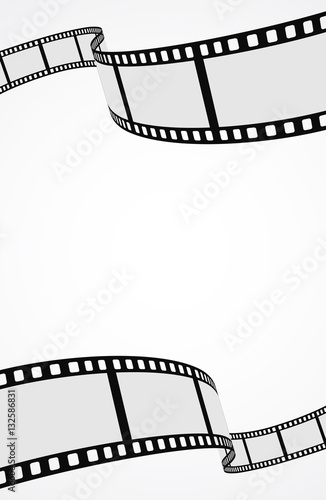 film strip reel abstract background