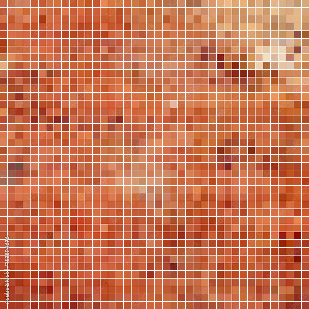 abstract vector square pixel mosaic background