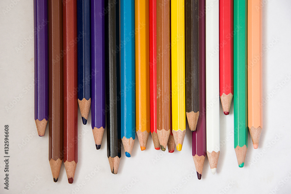 Not sharp colored pencils Not sharp colored pencils