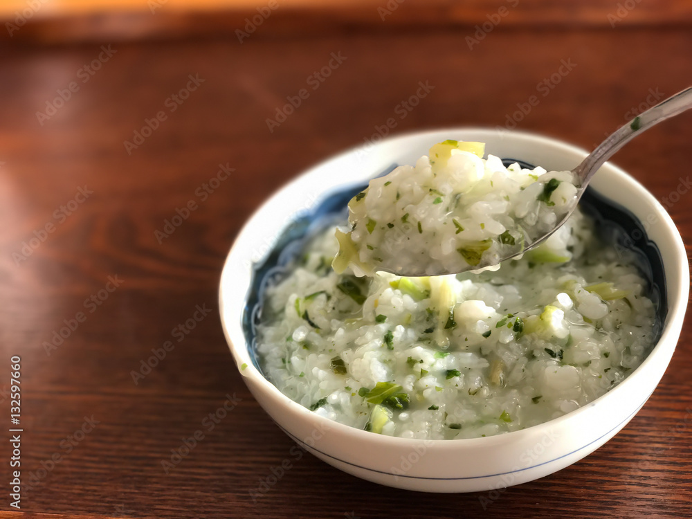 Gastrointestinal friendly garlic porridge(Nanakusagayu) Gastrointestinal friendly garlic porridge(Nanakusagayu)