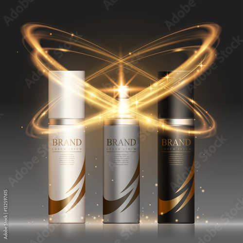 Cosmetic products template