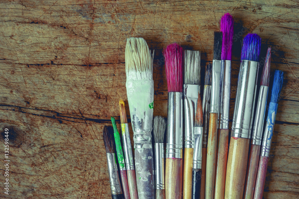 Fototapeta premium Brushes for painting