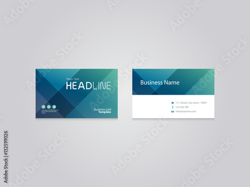 abstract business card design template backgrounds .vector eps 10 for editable