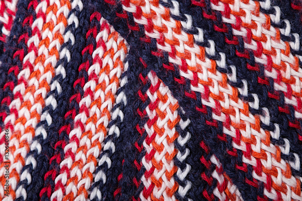 knitted colorful pattern knitted colorful pattern