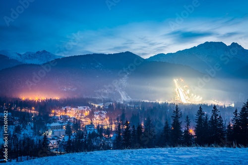 Skiing competitions in Zako...