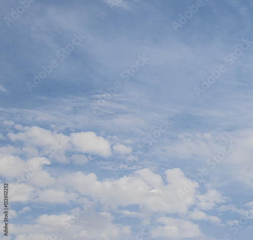 Fototapeta Naklejka Na Ścianę i Meble -  blue sky with clouds background 