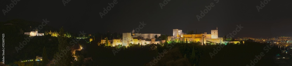 The Alhambra at Night
