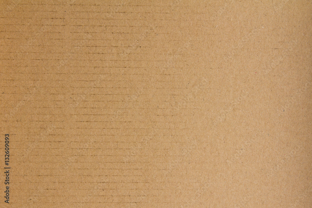 Fototapeta Closed up of brown cardboard paper background