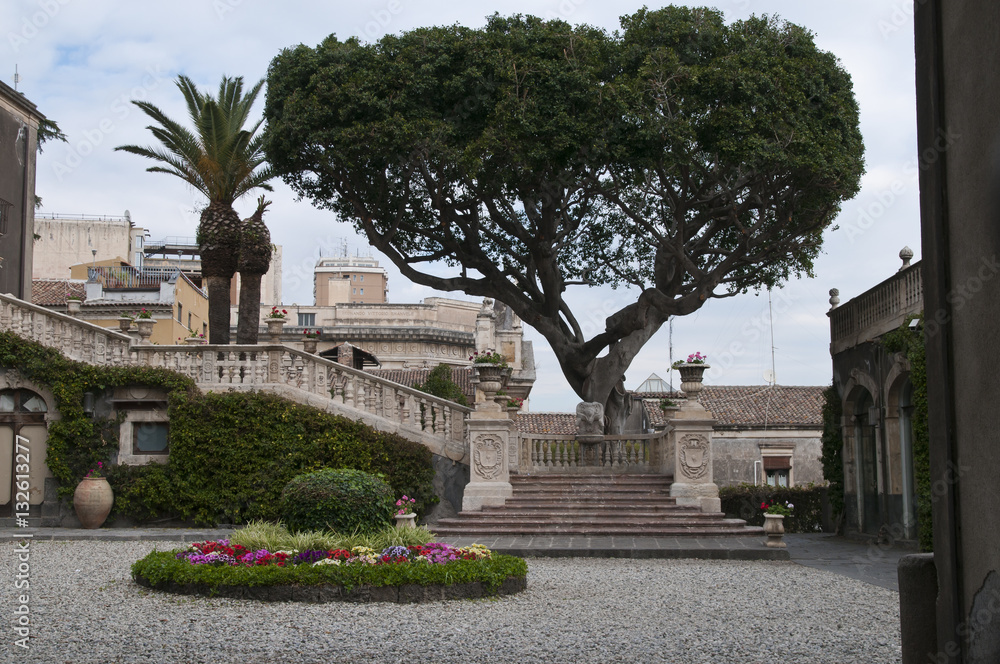 Villa Cerami, Catania, Sizilien, Italien