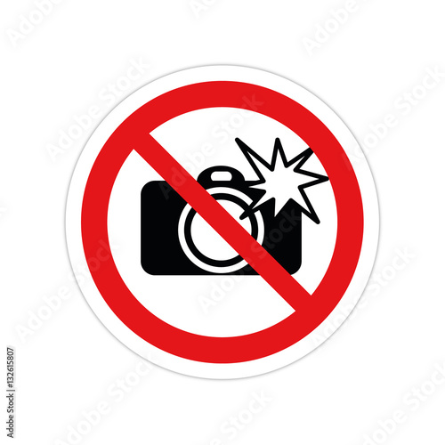Photo et flash interdit 