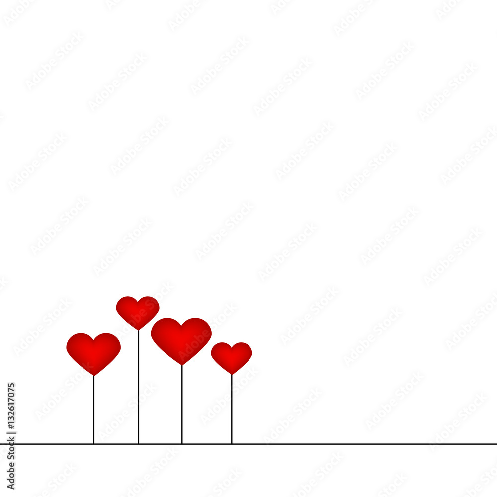 Herzchen - Vektor Grafik