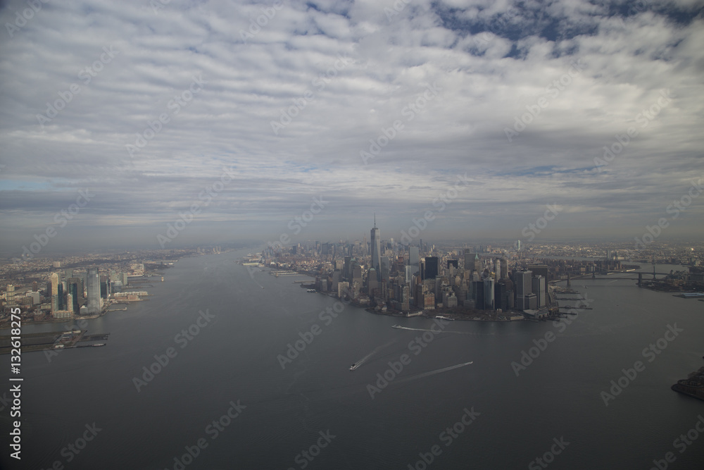 Fototapeta premium City. View from above.