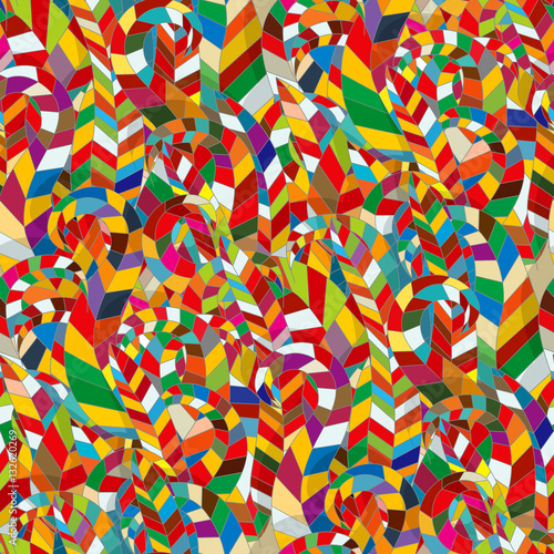 Seamless color mosaic