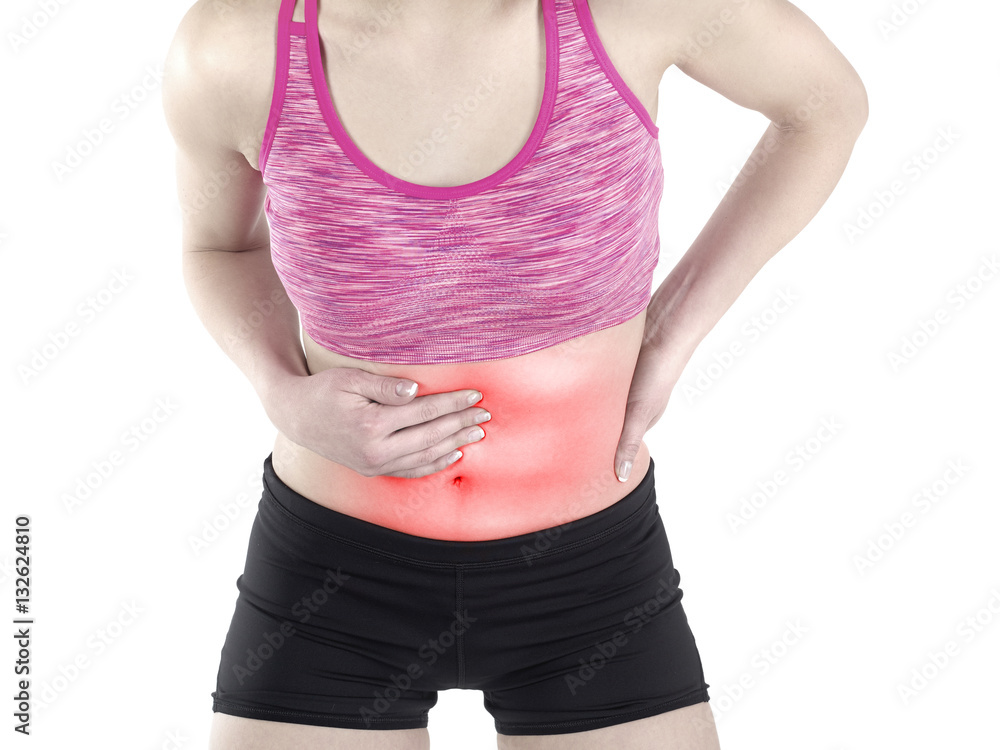 Adombinal pain and stomach cramps StockFoto Adobe Stock