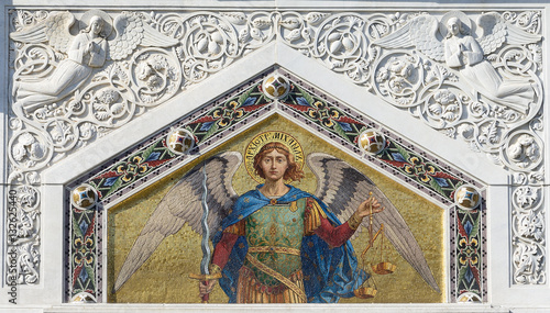 Mosaic of Saint Michael, Trieste