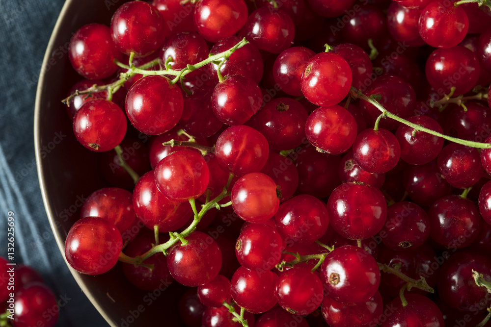 Raw Organic Red Currants Raw Organic Red Currants