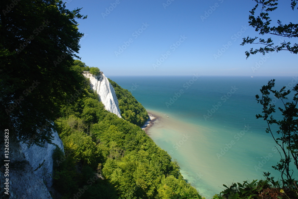 Kreidefelsen am Königsstuhl auf der Insel Rügen Kreidefelsen am Königsstuhl auf der Insel Rügen