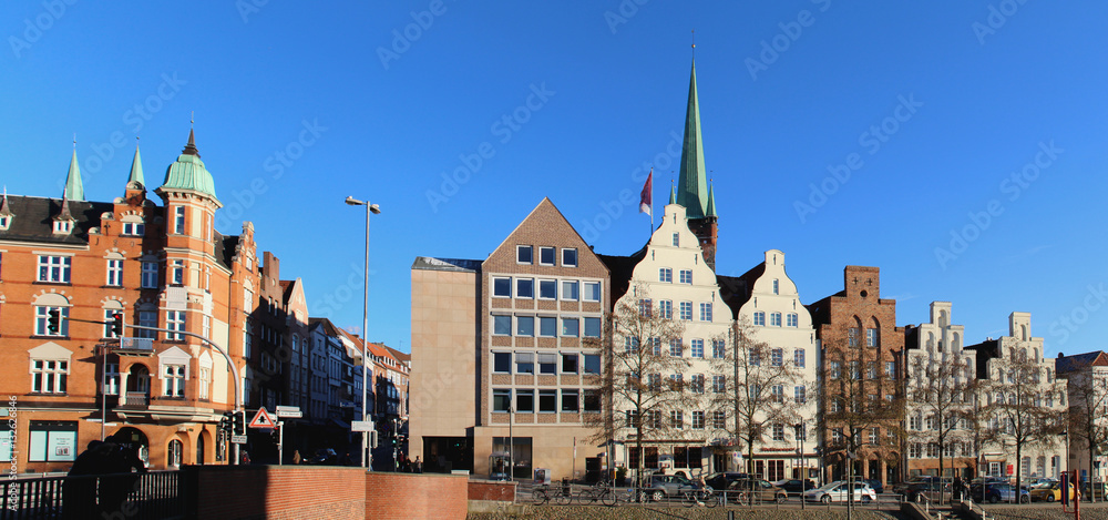 Lübeck am Holstentor