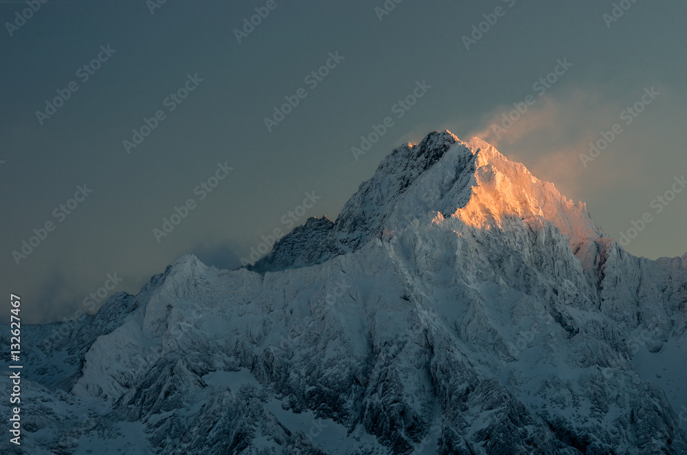Fototapeta premium Gerlach, highest peak of Tatra mountains
