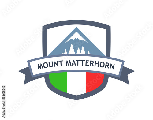 Italian Mount Matterhorn