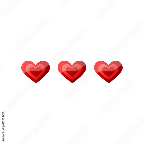 Herzchen - Vektor Grafik