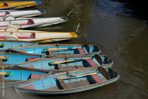 Punting Boats, Oxford, England