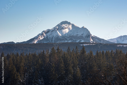 Havran - the highest point of Belianske Tatras