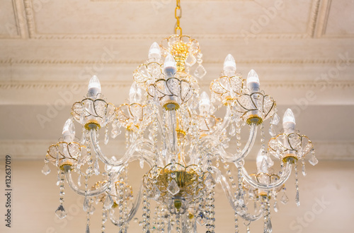 Luxury crystal chandelier