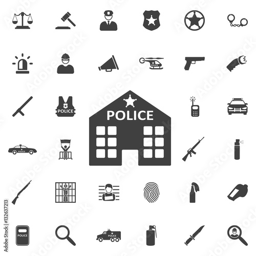 Police station icon.